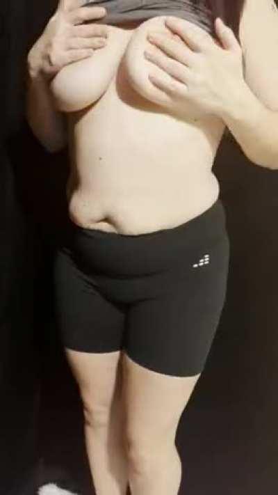 Do you like chubby hotwife titties with bounce